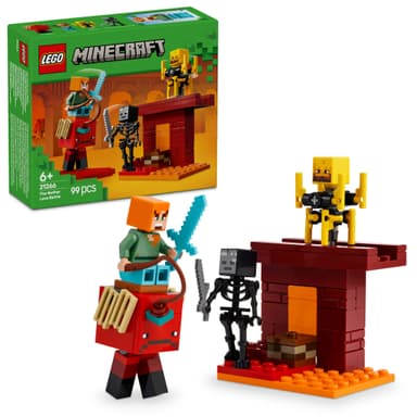 LEGO Minecraft Underverden-lavakamp 21266