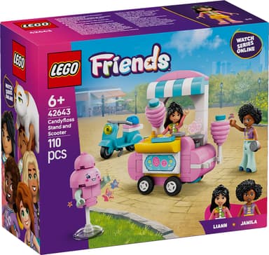 LEGO Friends Sukkerspinnkiosk og scooter 42643