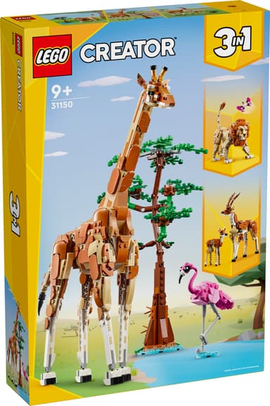 LEGO Creator Ville dyr på safari 31150