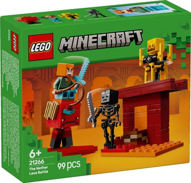 LEGO Minecraft Underverden-lavakamp 21266