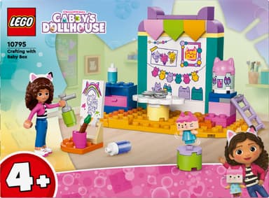 LEGO Gabby's Dollhouse Lag ting med Baby Boks 10795