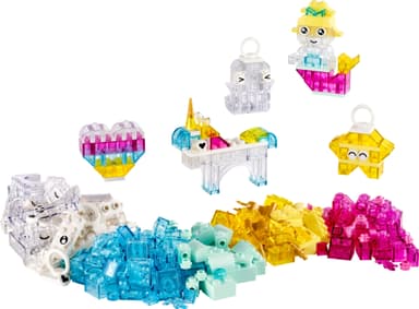 LEGO Classic Magisk boks med gjennomsiktige klosser 11040