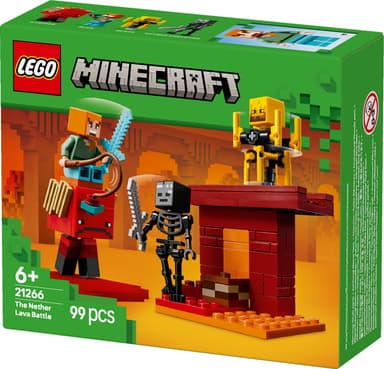 LEGO Minecraft Underverden-lavakamp 21266