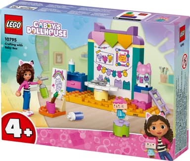 LEGO Gabby's Dollhouse Lag ting med Baby Boks 10795