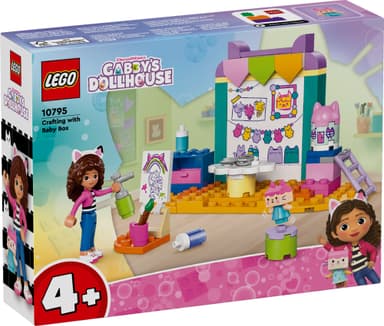 LEGO Gabby's Dollhouse Lag ting med Baby Boks 10795