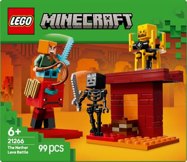 LEGO Minecraft Underverden-lavakamp 21266