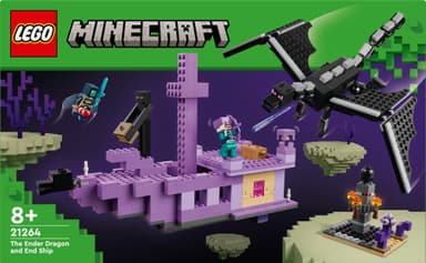 LEGO Minecraft Enderdrage og End Ship 21264