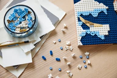 LEGO ART Hokusai – Den store bølgen ved Kanagawa 31208