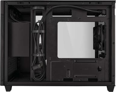 ASUS Prime AP201 TG MicroATX/MiniITX PC-kabinett (sort)