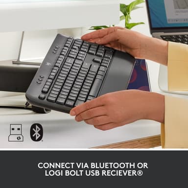 Logitech Signature K650 trådløst tastatur (sort)