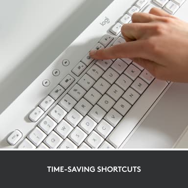 Logitech Signature K650 trådløst tastatur (hvit)
