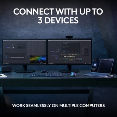 Logitech MX Keys S trådløst tastatur (grafitt)