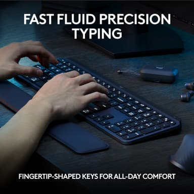 Logitech MX Keys S trådløst tastatur (grafitt)