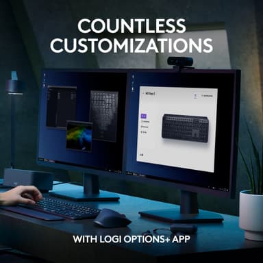 Logitech MX Keys S trådløst tastatur (grafitt)