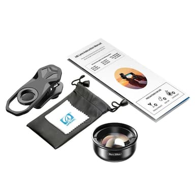 APEXEL HD100mm Makroobjektiv for smarttelefon APL-HB100MM
