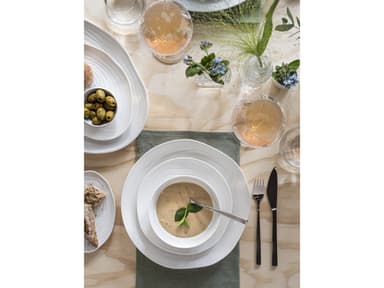 Pillivuyt Boulogne plate oval x 23 x 16,5 cm White