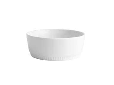 Pillivuyt Toulouse Bowl straight edge Dia 14 cm White