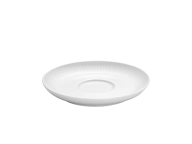 Pillivuyt Plissé Saucer Dia 14 cm 18 cl White