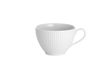 Pillivuyt Plissé Cup Dia 8,5 cm 18 cl White