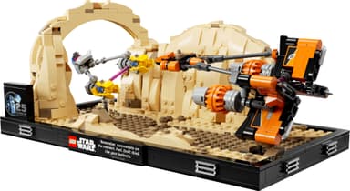 LEGO Star Wars Diorama med Mos Espa-podrace 75380