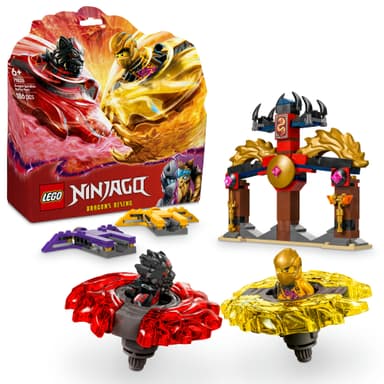 LEGO Ninjago Stridspakke med Spinjitzu-dragespinnere 71826