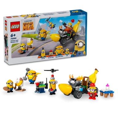 LEGO Despicable Me Minions og bananbil 75580