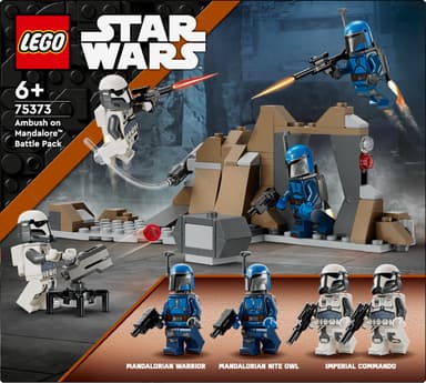 LEGO Star Wars Bakhold på Mandalore – stridspakke 75373