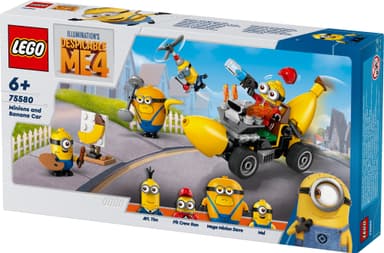 LEGO Despicable Me Minions og bananbil 75580