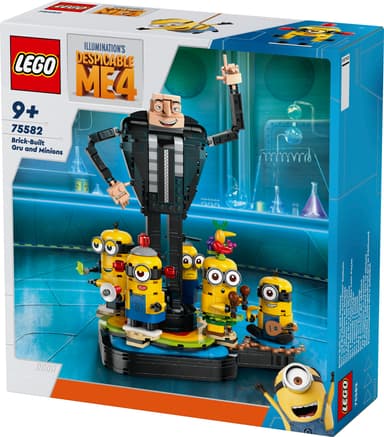 LEGO Despicable Me Klossebygd Gru og Minions 75582