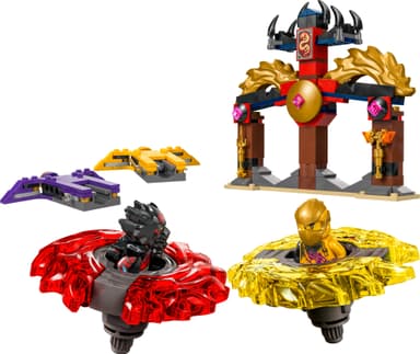 LEGO Ninjago Stridspakke med Spinjitzu-dragespinnere 71826