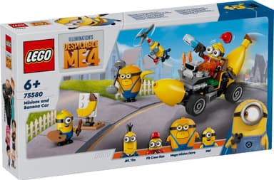 LEGO Despicable Me Minions og bananbil 75580