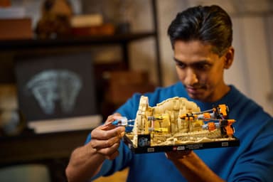 LEGO Star Wars Diorama med Mos Espa-podrace 75380