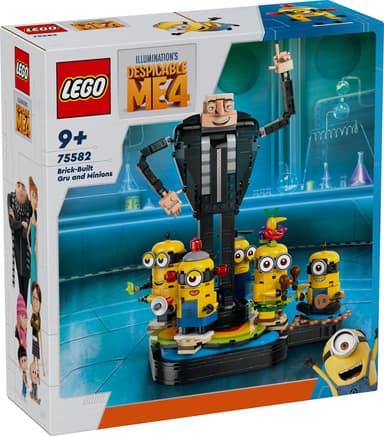 LEGO Despicable Me Klossebygd Gru og Minions 75582