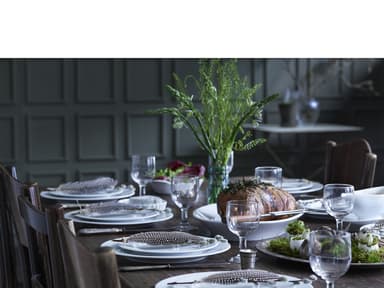 Pillivuyt Sancerre plate flat Dia 22 cm White