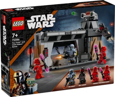LEGO Star Wars Paz Vizsla og Moff Gideon i kamp 75386