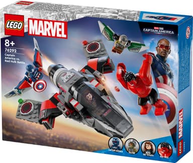 LEGO Super Heroes Captain America i kamp mot Red Hulk 76292
