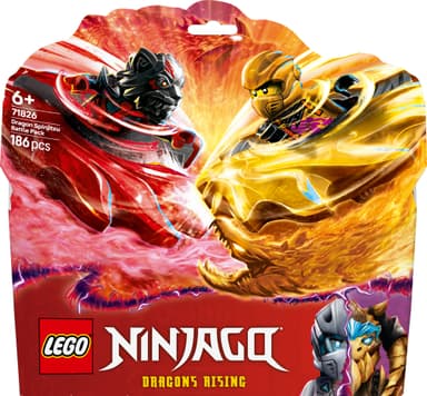 LEGO Ninjago Stridspakke med Spinjitzu-dragespinnere 71826