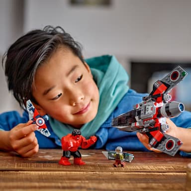 LEGO Super Heroes Captain America i kamp mot Red Hulk 76292