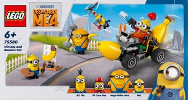 LEGO Despicable Me Minions og bananbil 75580