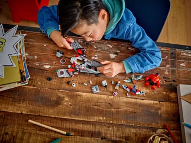 LEGO Super Heroes Captain America i kamp mot Red Hulk 76292