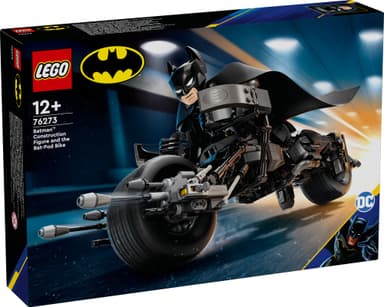 LEGO Super Heroes Byggbar Batman-figur og batpod-sykkelen 76273