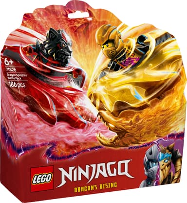 LEGO Ninjago Stridspakke med Spinjitzu-dragespinnere 71826
