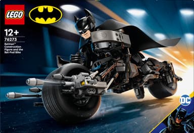 LEGO Super Heroes Byggbar Batman-figur og batpod-sykkelen 76273