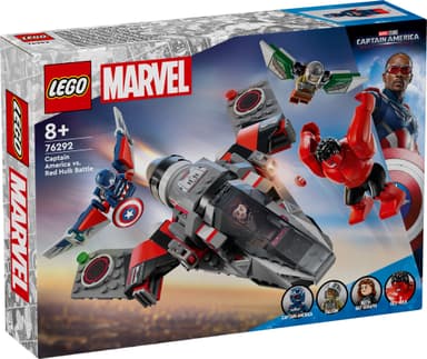 LEGO Super Heroes Captain America i kamp mot Red Hulk 76292