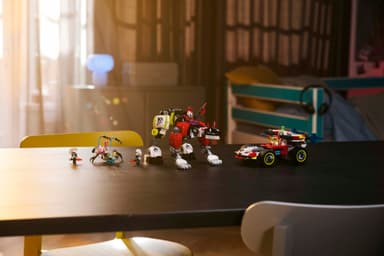 LEGO DREAMZzz Coopers tigerrobot og Zeros hotrod 71497
