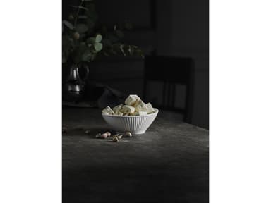 Pillivuyt Plissé bowl oval x 16 x 10 x 4,5 cm White