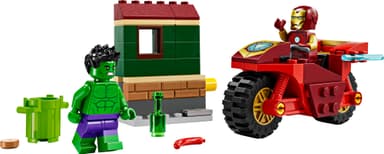 LEGO Super Heroes Iron Man med motorsykkel og Hulken 76287