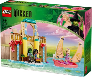 LEGO Wicked Glinda, Elphaba og Nessarose på Shiz University 75681