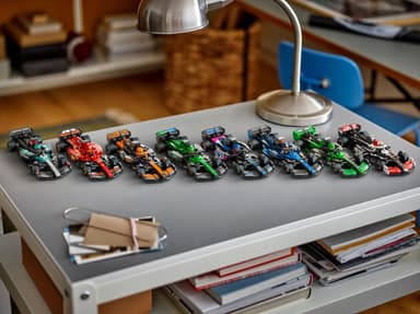 LEGO Speed Champions MoneyGram Haas F1 Team VF-24-racerbil 77250