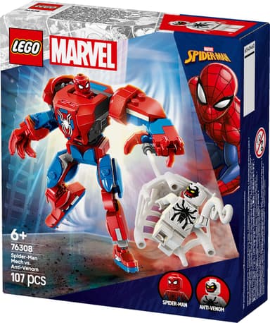 LEGO Super Heroes Spider-Man-robot mot Anti-Venom 76308